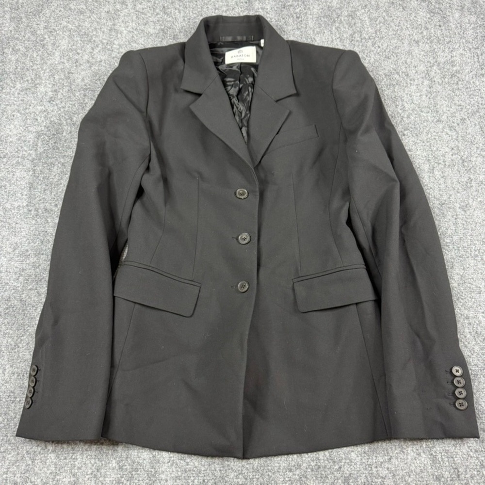 Babaton Aritzia Standout Blazer Women Size 6 Black 3-Button Tailored Jacket